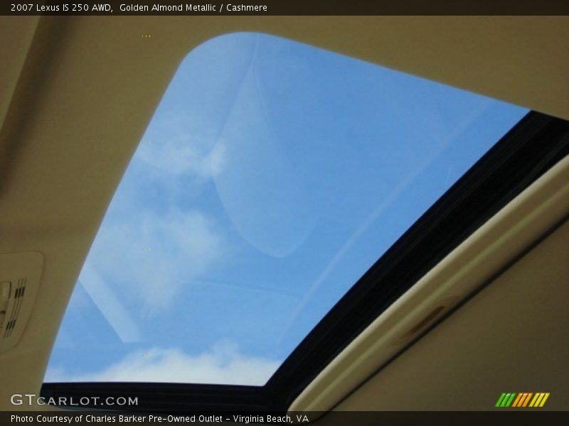 Golden Almond Metallic / Cashmere 2007 Lexus IS 250 AWD
