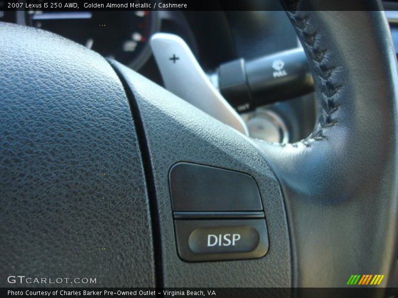 Golden Almond Metallic / Cashmere 2007 Lexus IS 250 AWD