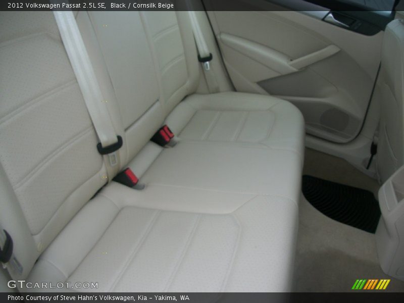 Black / Cornsilk Beige 2012 Volkswagen Passat 2.5L SE