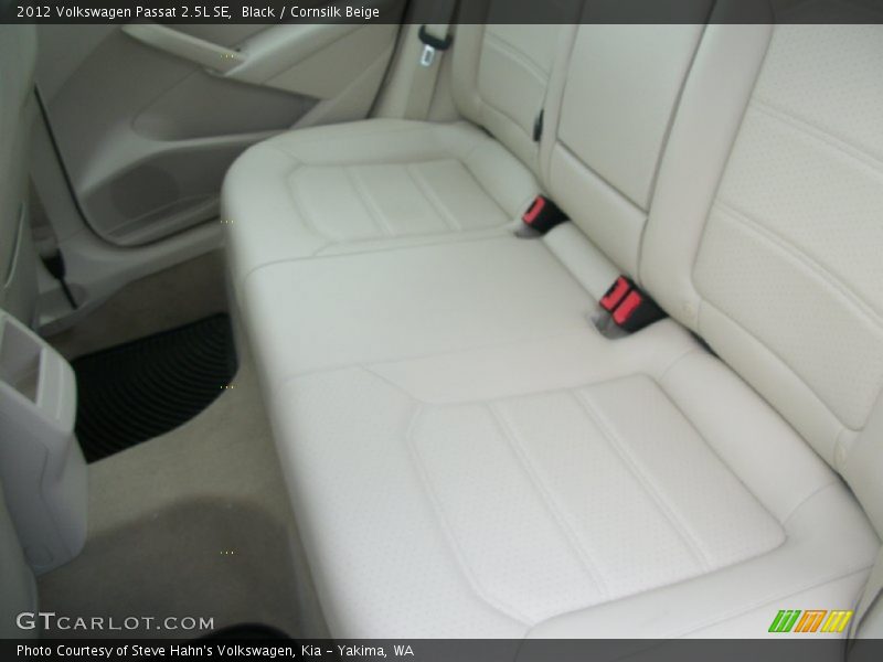 Black / Cornsilk Beige 2012 Volkswagen Passat 2.5L SE