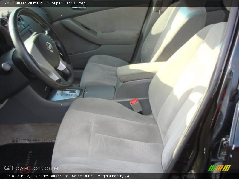 Super Black / Frost 2007 Nissan Altima 2.5 S
