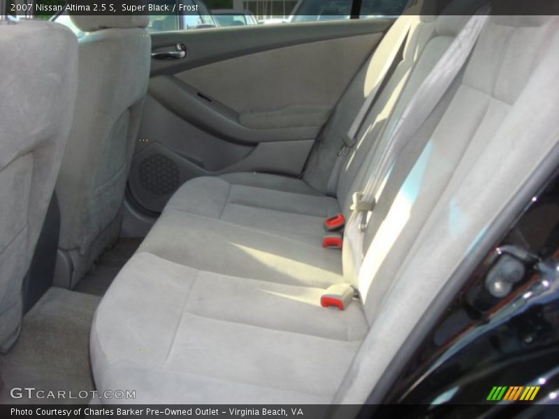 Super Black / Frost 2007 Nissan Altima 2.5 S