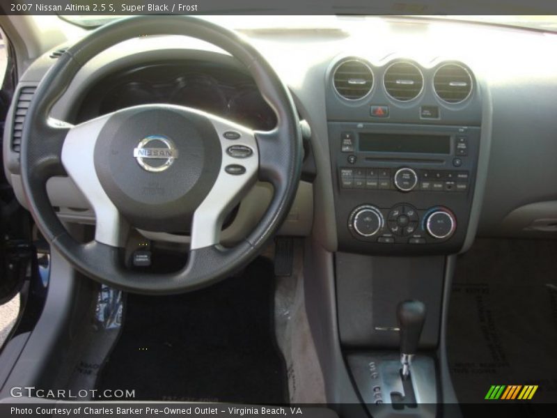 Super Black / Frost 2007 Nissan Altima 2.5 S