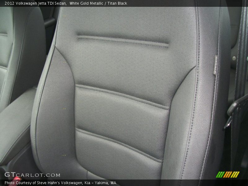 White Gold Metallic / Titan Black 2012 Volkswagen Jetta TDI Sedan