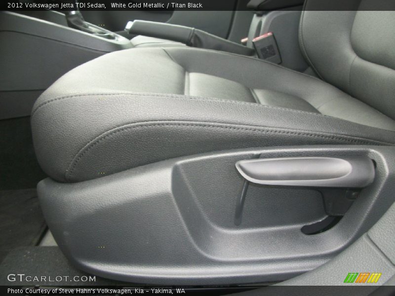White Gold Metallic / Titan Black 2012 Volkswagen Jetta TDI Sedan