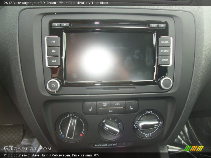 White Gold Metallic / Titan Black 2012 Volkswagen Jetta TDI Sedan