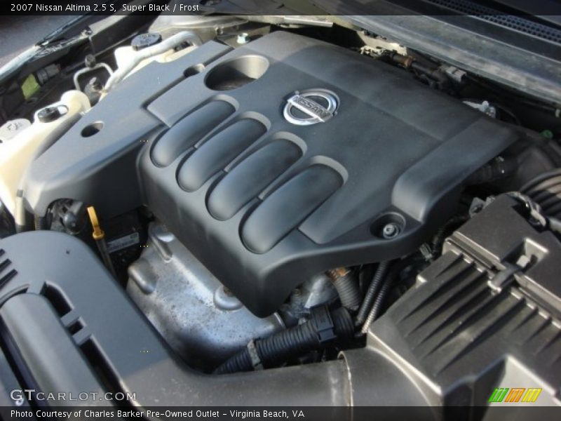 Super Black / Frost 2007 Nissan Altima 2.5 S