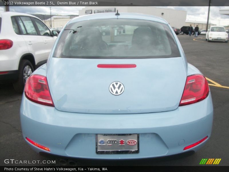 Denim Blue / Titan Black 2012 Volkswagen Beetle 2.5L