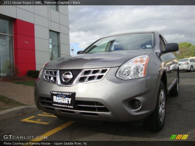 Platinum Graphite / Black 2011 Nissan Rogue S AWD