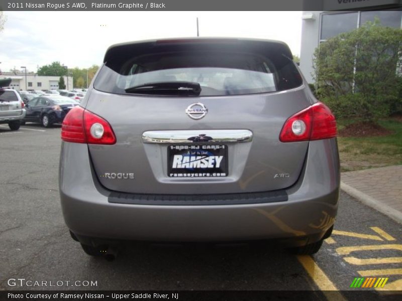 Platinum Graphite / Black 2011 Nissan Rogue S AWD