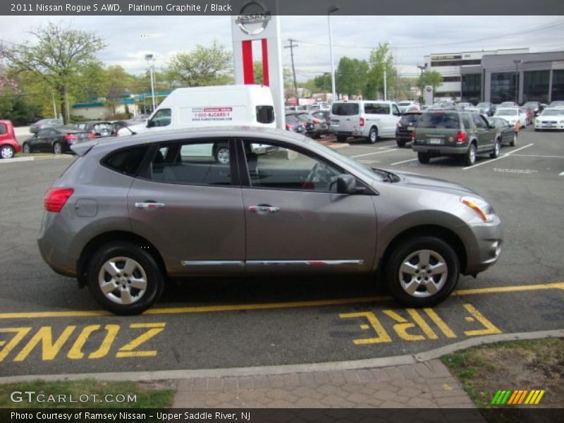 Platinum Graphite / Black 2011 Nissan Rogue S AWD