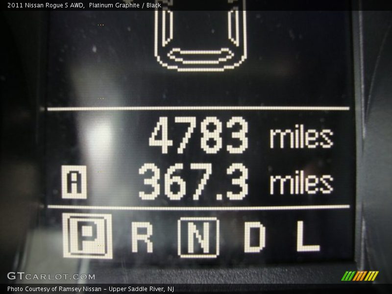 Platinum Graphite / Black 2011 Nissan Rogue S AWD