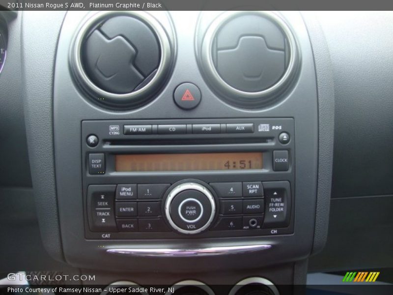 Platinum Graphite / Black 2011 Nissan Rogue S AWD