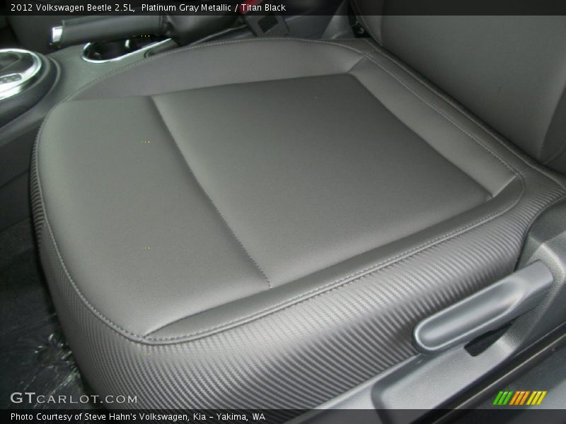 Platinum Gray Metallic / Titan Black 2012 Volkswagen Beetle 2.5L