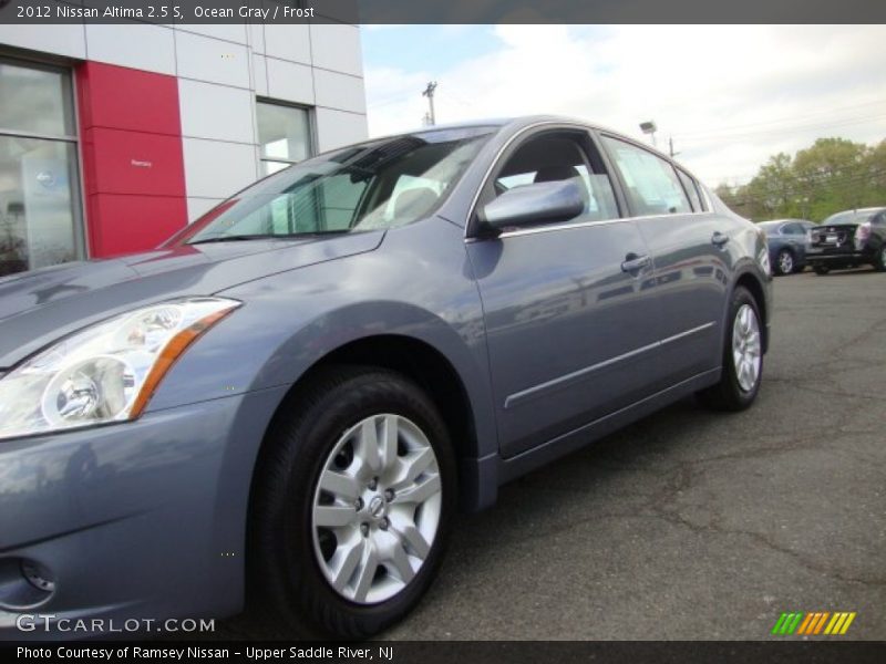Ocean Gray / Frost 2012 Nissan Altima 2.5 S