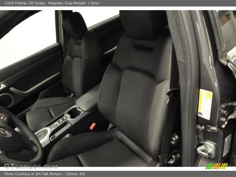 Magnetic Gray Metallic / Onyx 2009 Pontiac G8 Sedan