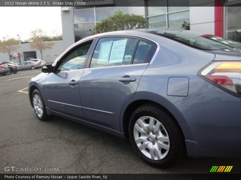 Ocean Gray / Frost 2012 Nissan Altima 2.5 S