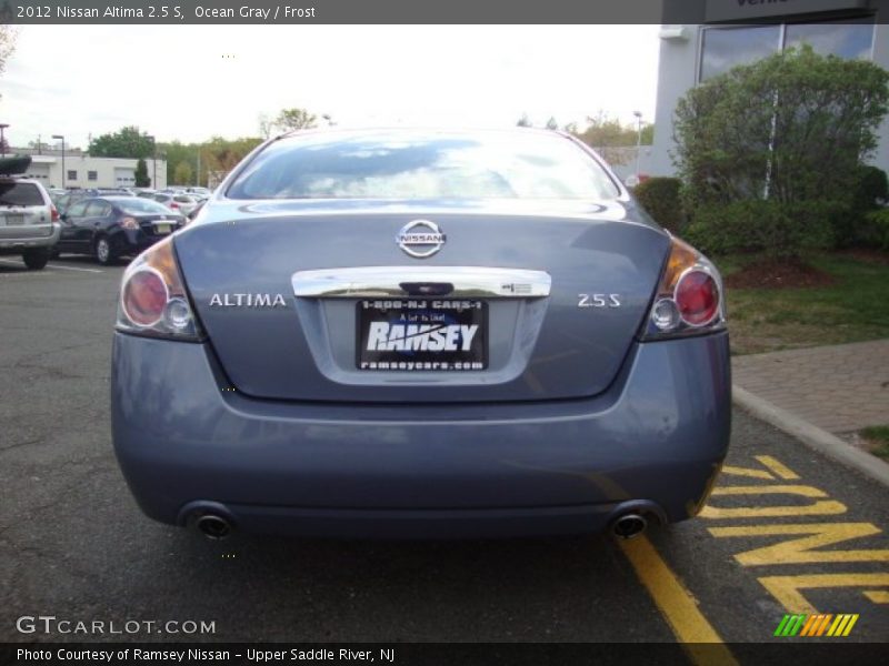 Ocean Gray / Frost 2012 Nissan Altima 2.5 S