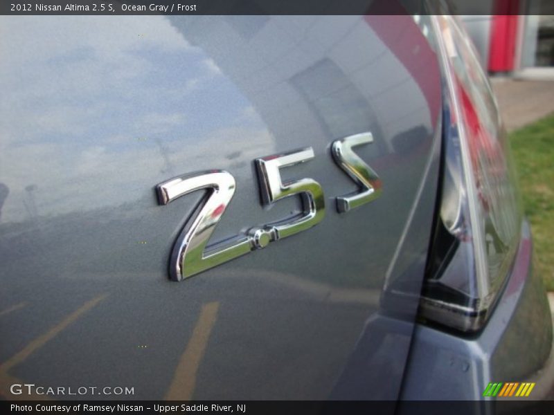 Ocean Gray / Frost 2012 Nissan Altima 2.5 S