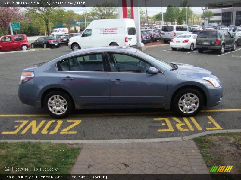 Ocean Gray / Frost 2012 Nissan Altima 2.5 S