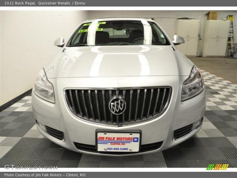 Quicksilver Metallic / Ebony 2012 Buick Regal