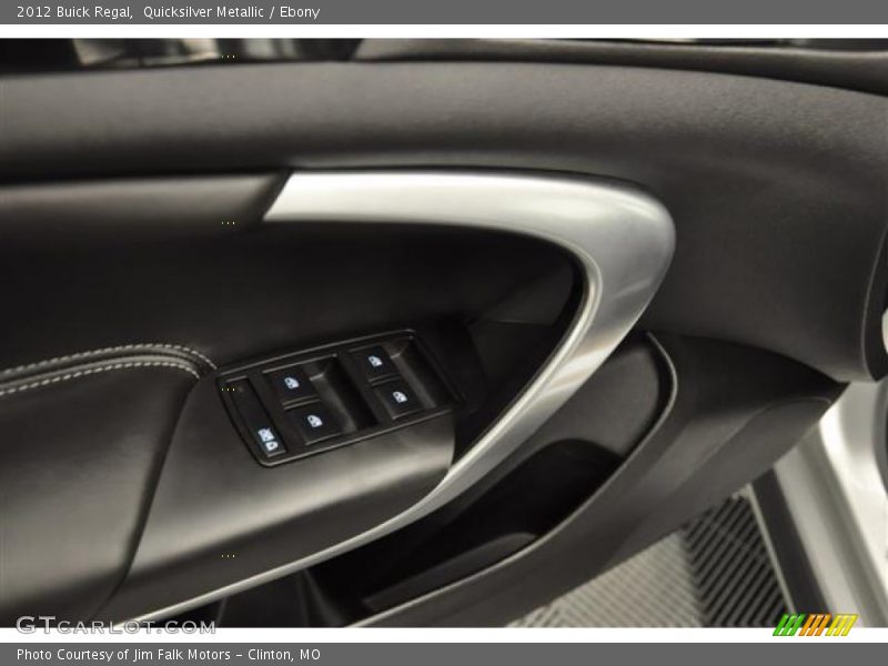 Quicksilver Metallic / Ebony 2012 Buick Regal