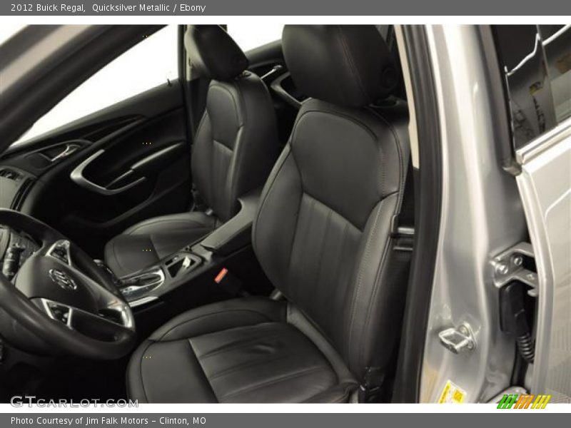Quicksilver Metallic / Ebony 2012 Buick Regal