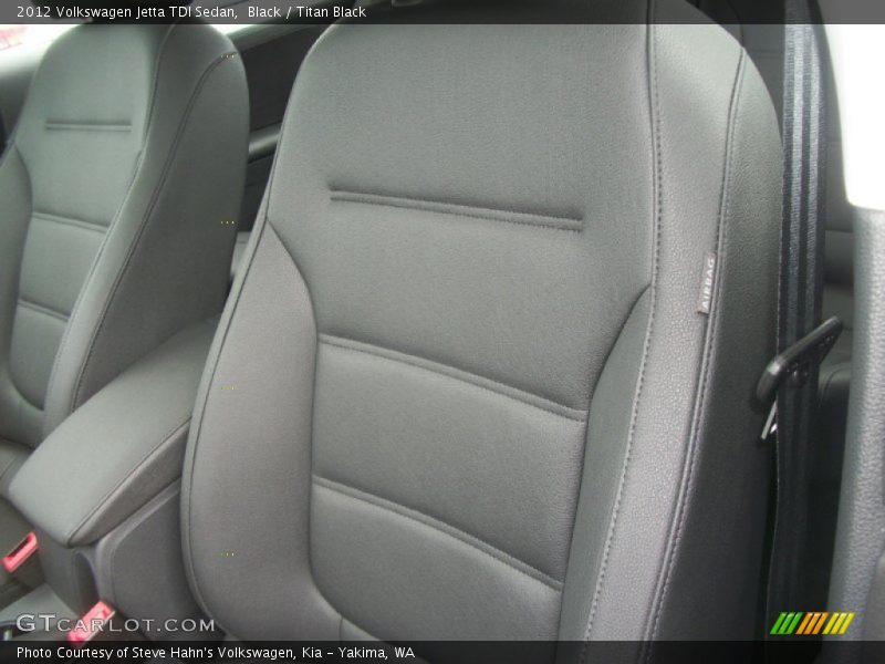 Black / Titan Black 2012 Volkswagen Jetta TDI Sedan