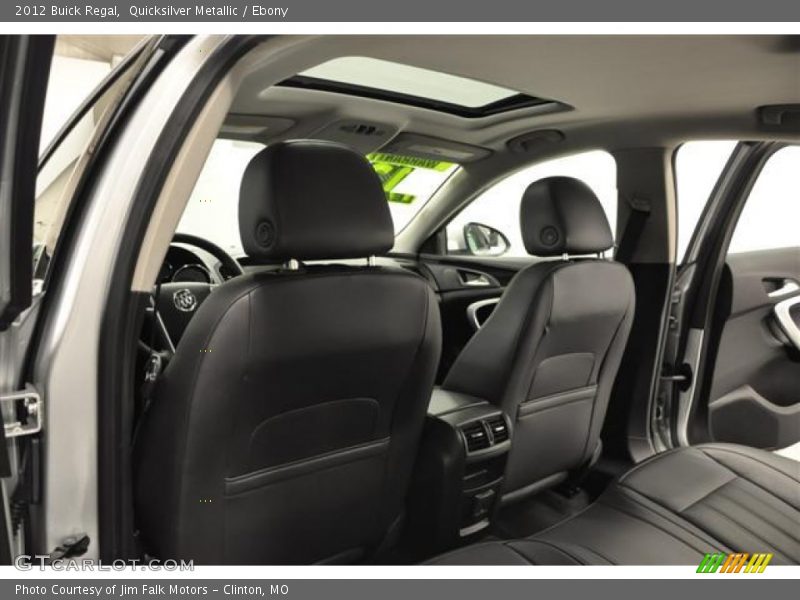Quicksilver Metallic / Ebony 2012 Buick Regal