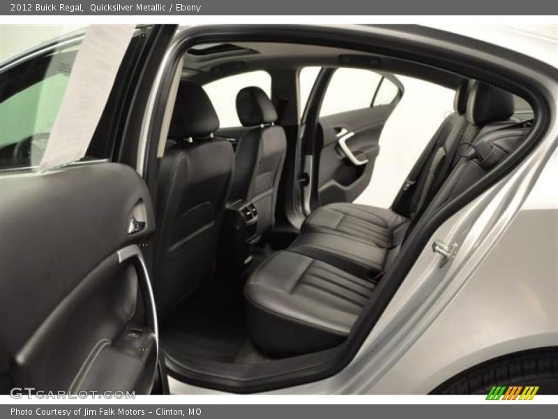 Quicksilver Metallic / Ebony 2012 Buick Regal