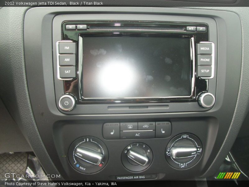 Black / Titan Black 2012 Volkswagen Jetta TDI Sedan