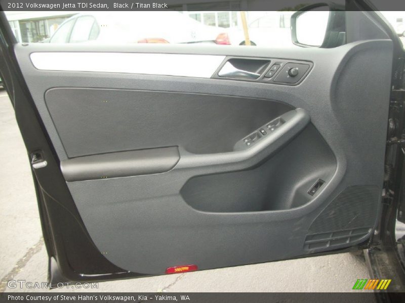 Black / Titan Black 2012 Volkswagen Jetta TDI Sedan