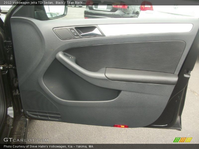 Black / Titan Black 2012 Volkswagen Jetta TDI Sedan