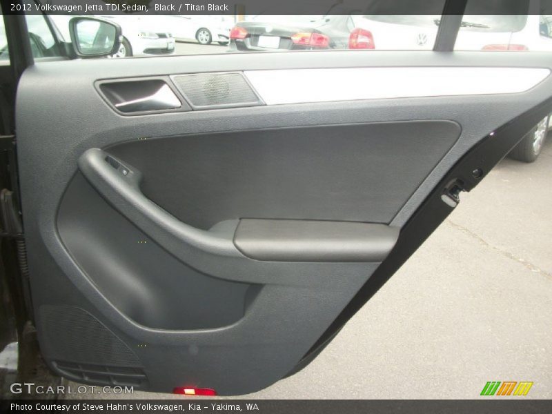 Black / Titan Black 2012 Volkswagen Jetta TDI Sedan