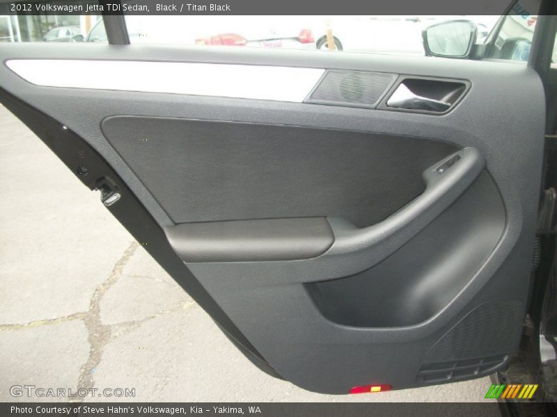 Black / Titan Black 2012 Volkswagen Jetta TDI Sedan