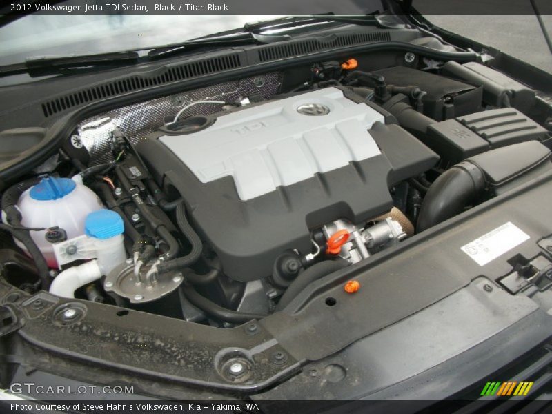 Black / Titan Black 2012 Volkswagen Jetta TDI Sedan
