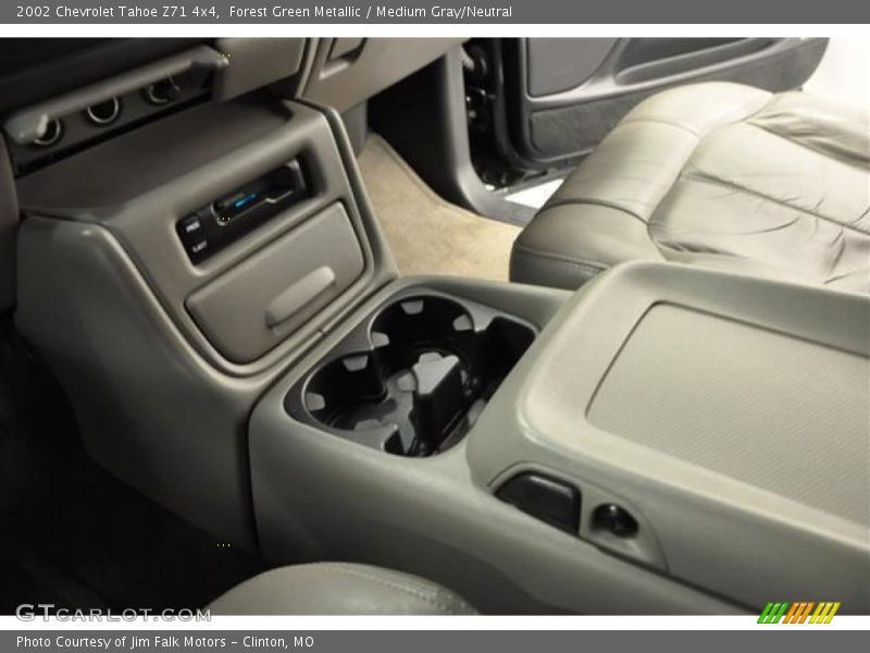 Forest Green Metallic / Medium Gray/Neutral 2002 Chevrolet Tahoe Z71 4x4
