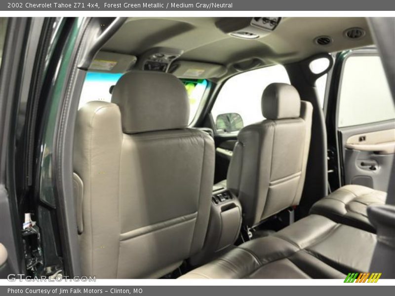 Forest Green Metallic / Medium Gray/Neutral 2002 Chevrolet Tahoe Z71 4x4