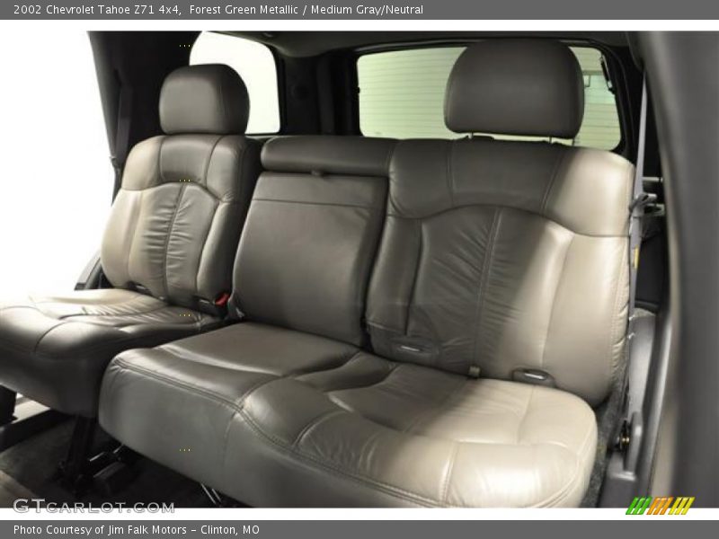 Forest Green Metallic / Medium Gray/Neutral 2002 Chevrolet Tahoe Z71 4x4