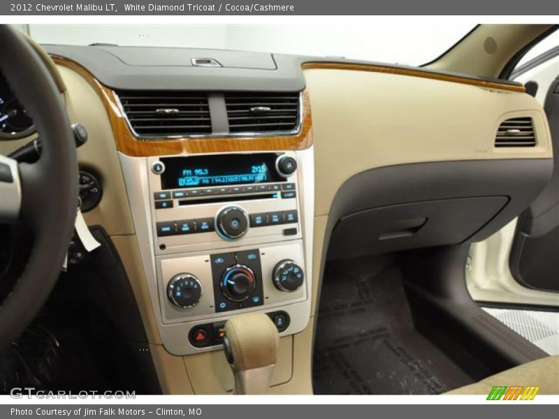 White Diamond Tricoat / Cocoa/Cashmere 2012 Chevrolet Malibu LT