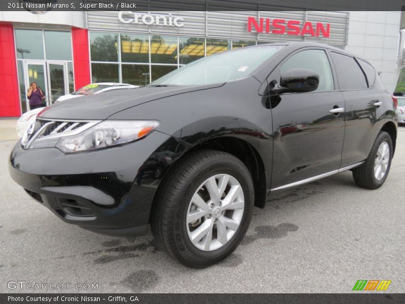 Super Black / Black 2011 Nissan Murano S