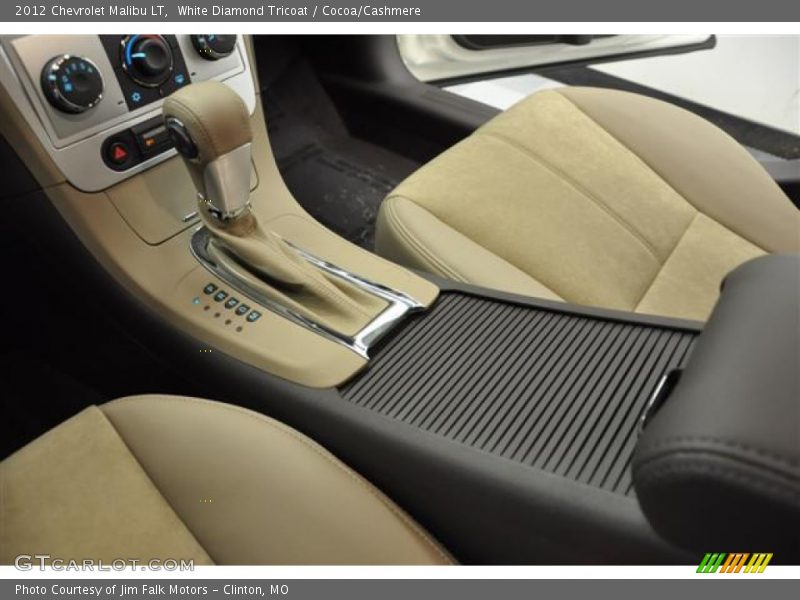 White Diamond Tricoat / Cocoa/Cashmere 2012 Chevrolet Malibu LT