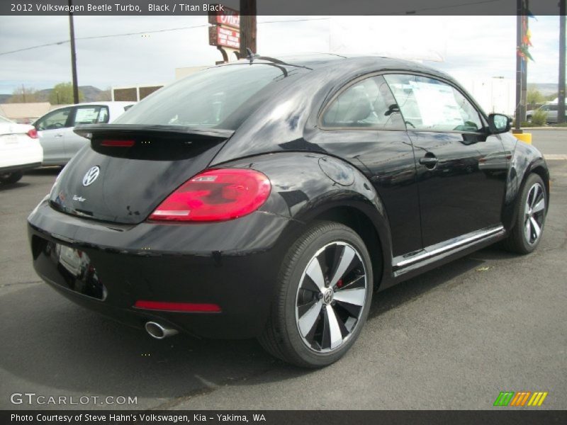 Black / Titan Black 2012 Volkswagen Beetle Turbo