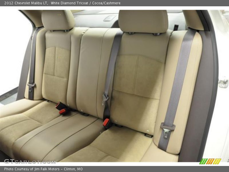 White Diamond Tricoat / Cocoa/Cashmere 2012 Chevrolet Malibu LT