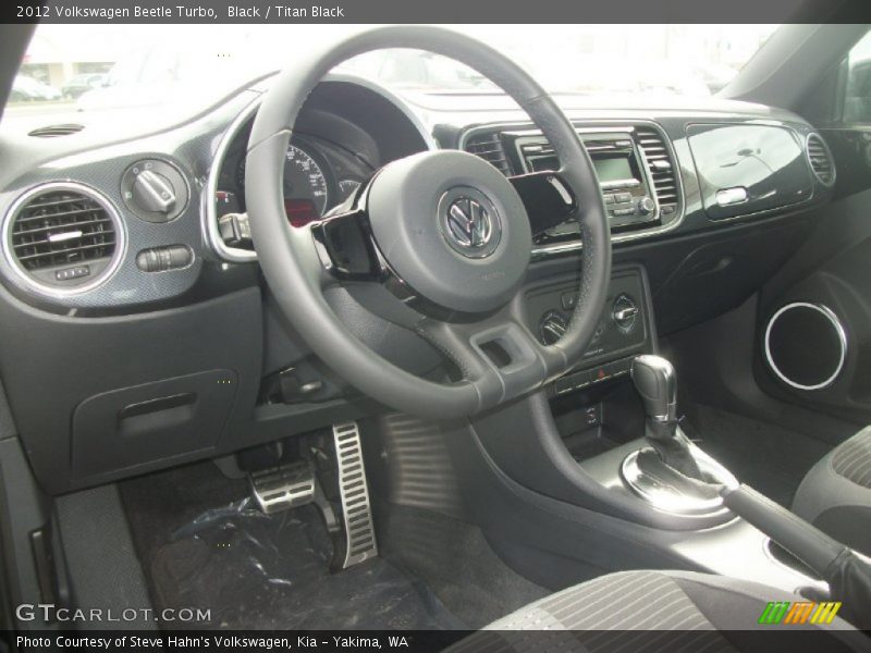 Black / Titan Black 2012 Volkswagen Beetle Turbo