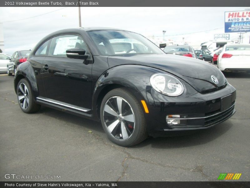 Black / Titan Black 2012 Volkswagen Beetle Turbo
