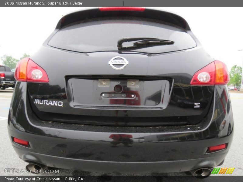 Super Black / Beige 2009 Nissan Murano S