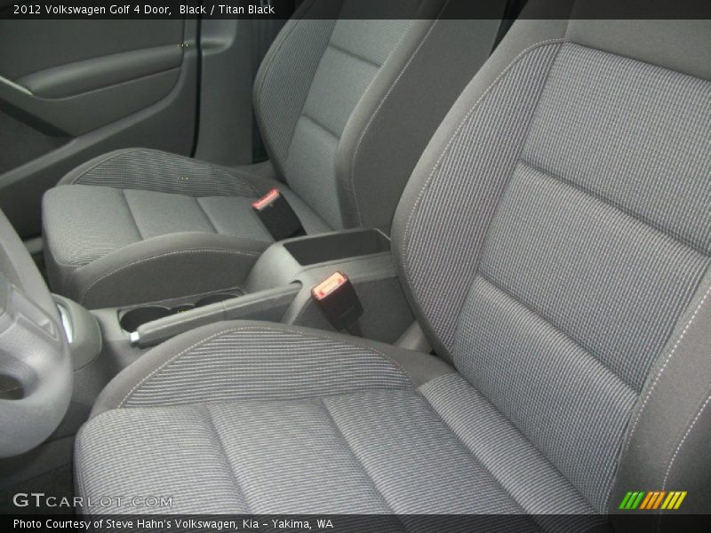 Black / Titan Black 2012 Volkswagen Golf 4 Door