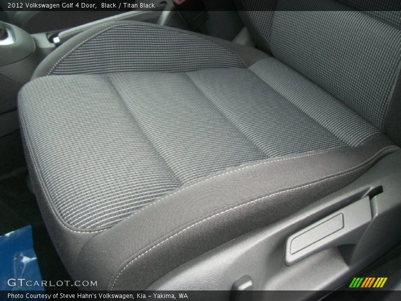 Black / Titan Black 2012 Volkswagen Golf 4 Door