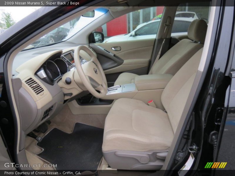 Super Black / Beige 2009 Nissan Murano S